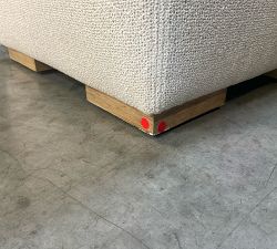 Open Box: Universal Cube - Performance Boucle Oatmeal, Seadrift