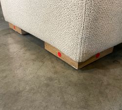 Open Box: Universal Cube - Performance Boucle Oatmeal, Seadrift