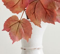 Faux Maple Leaf Vine Branch