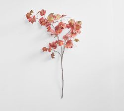 Faux Maple Leaf Vine Branch