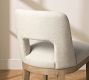 Layton Open Back Upholstered Stool