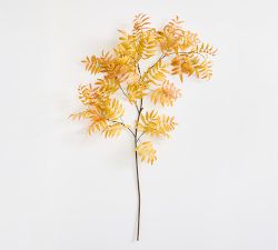 Faux Oversized Yellow Sumac Branch