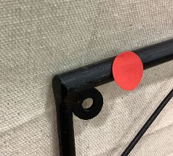 Open Box: Clarence Wall-Mounted Trellis Extension (46"W x 23"H) - Black