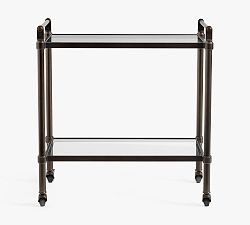Open Box: Everson Metal Bar Cart (31.5") - Bronze