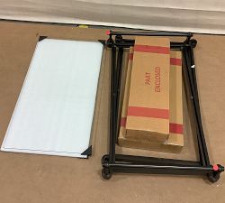 Open Box: Everson Metal Bar Cart (31.5") - Bronze