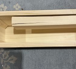 Open Box: Farmhouse Ledge (6"D x 72"W) - Aged Oak