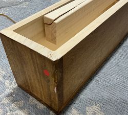 Open Box: Farmhouse Ledge (6"D x 72"W) - Aged Oak