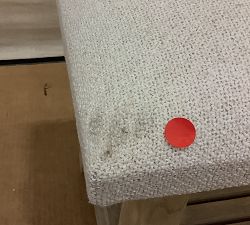 Open Box: Low Boucle Entry Bench (28.5") - Oatmeal, Fog