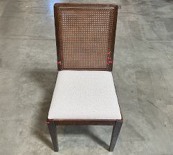 Open Box: Monty Cane Dining Chair - Vintage Amber