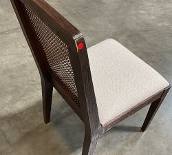 Open Box: Monty Cane Dining Chair - Vintage Amber