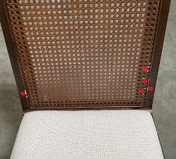 Open Box: Monty Cane Dining Chair - Vintage Amber