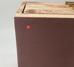 Open Box: Stella Jewelry Box, Large - Light Burlwood