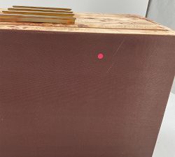 Open Box: Stella Jewelry Box, Large - Light Burlwood