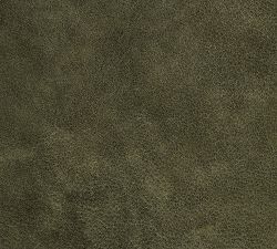 Open Box: Layton Leather Swivel Bar Stool (31.5") - Keystone Moss, Seadrift