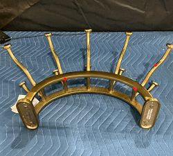 Open Box: Russel Wall-Mounted Arched Row of Hooks - Gold