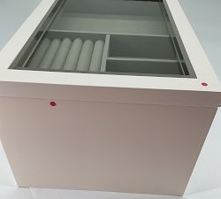 Open Box: Stella Jewelry Box, Large - Dutch White