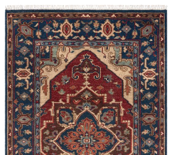 Greenwich Hand-Knotted Wool Rug by Pottery Barn