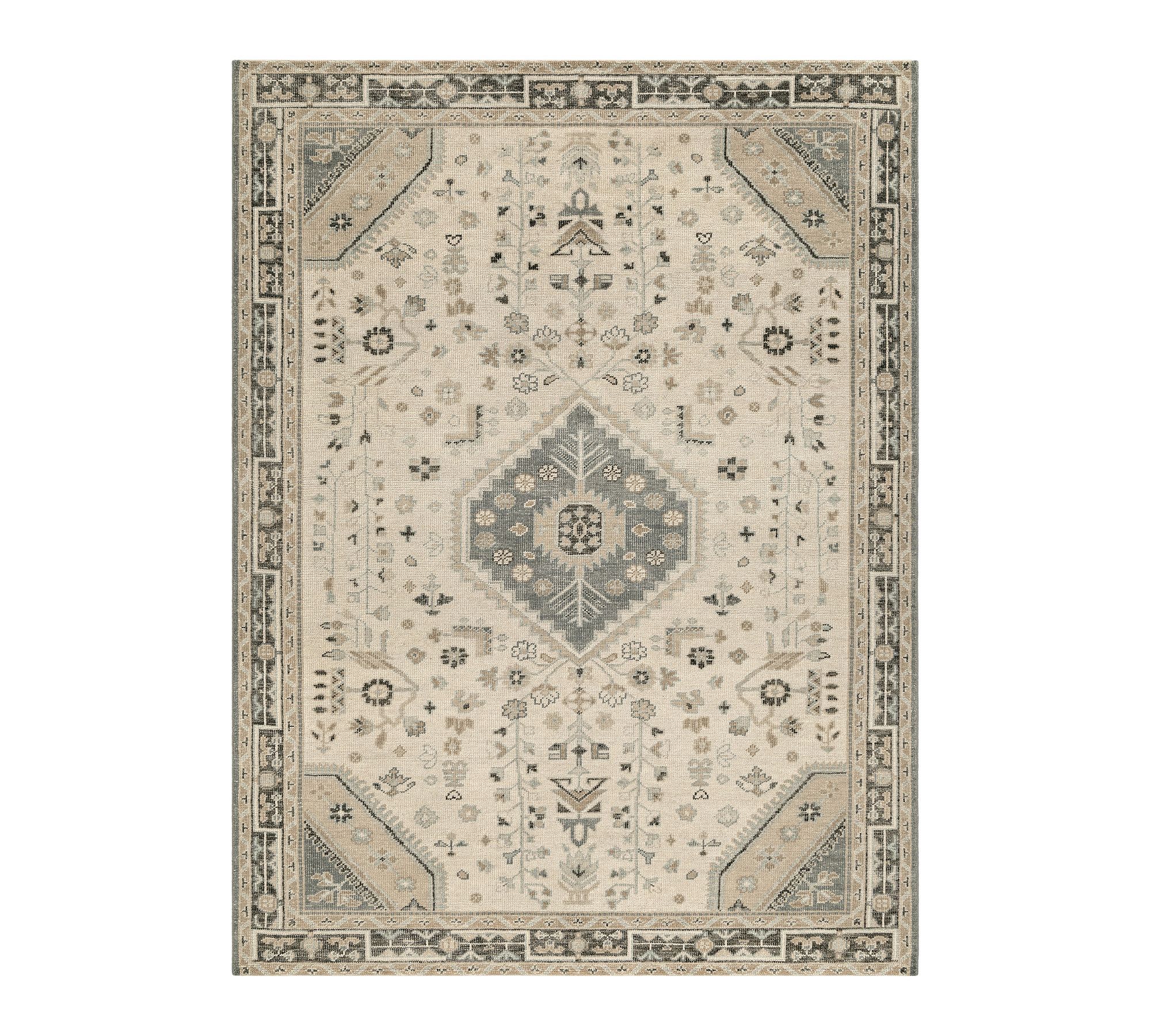 Clara Hand-Knotted Wool Rug