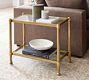 Everson Rectangular Side Table (14"-19")