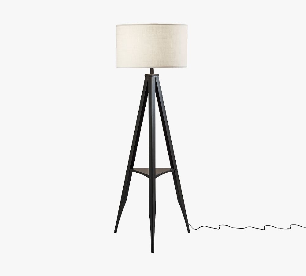 Aurora Metal Tripod Floor Lamp (62") by Pottery Barn
