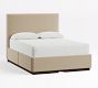 Raleigh Upholstered Square Storage Bed