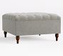Lorraine Tufted Square Storage Ottoman