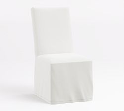 PB Comfort Square Slipcovered Dining Chair