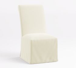 PB Comfort Roll Slipcovered Dining Chair