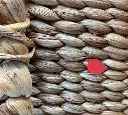 Open Box: Beachcomber Handwoven Oversized Rectangular Basket (29"W x 29"H) - Natural