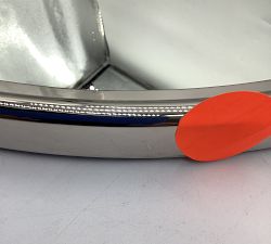 Open Box: Everson Round Mirror (25") - Polished Nickel