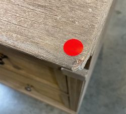 Open Box: Livingston Modular Top of Cabinet (35") - Gray Wash