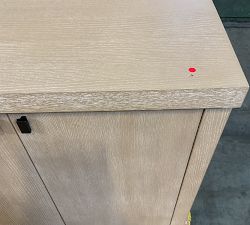 Open Box: Modern Farmhouse Modular Closed Double Cabinet (34") - Fog