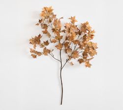 Faux Oversized Golden Maple Branch