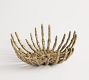 Brass Skeleton Hand Bowl