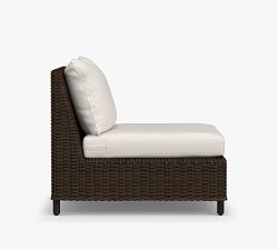 Build Your Own - Torrey Wicker Square Arm Outdoor Sectional Components