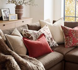 Bergen Stitched Flange Pillow Cover