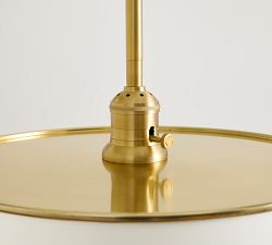 Farmhouse Metal Drum Pendant (15")