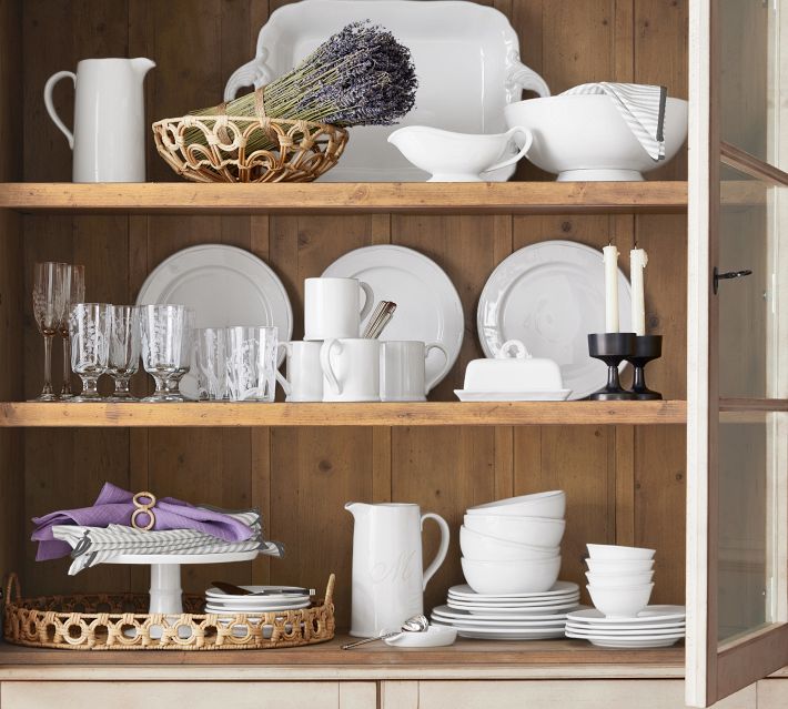 Monique Lhuillier Arles Dinner Plates | Pottery Barn