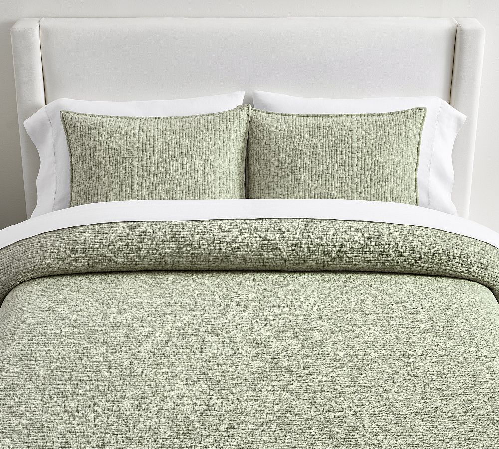Coastal Washed Quilt - Eucalyptus, King/Cal. King