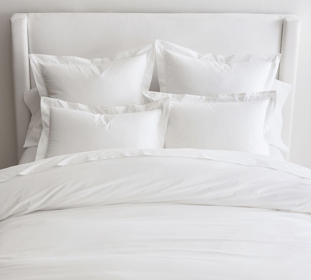 Everyday Percale Duvet Cover - White, King/Cal. King