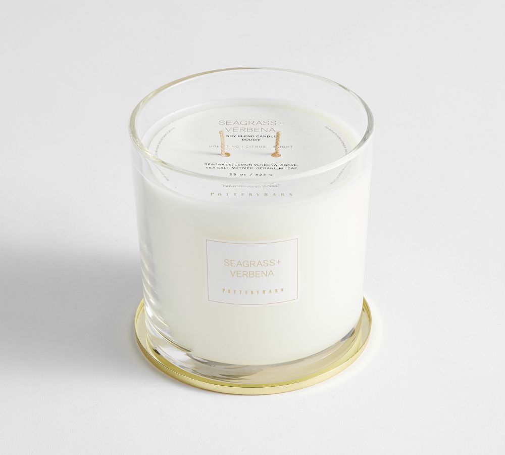 Signature Scent Collection - Seagrass & Verbena - Seagrass & Verbena, Large, 22 oz