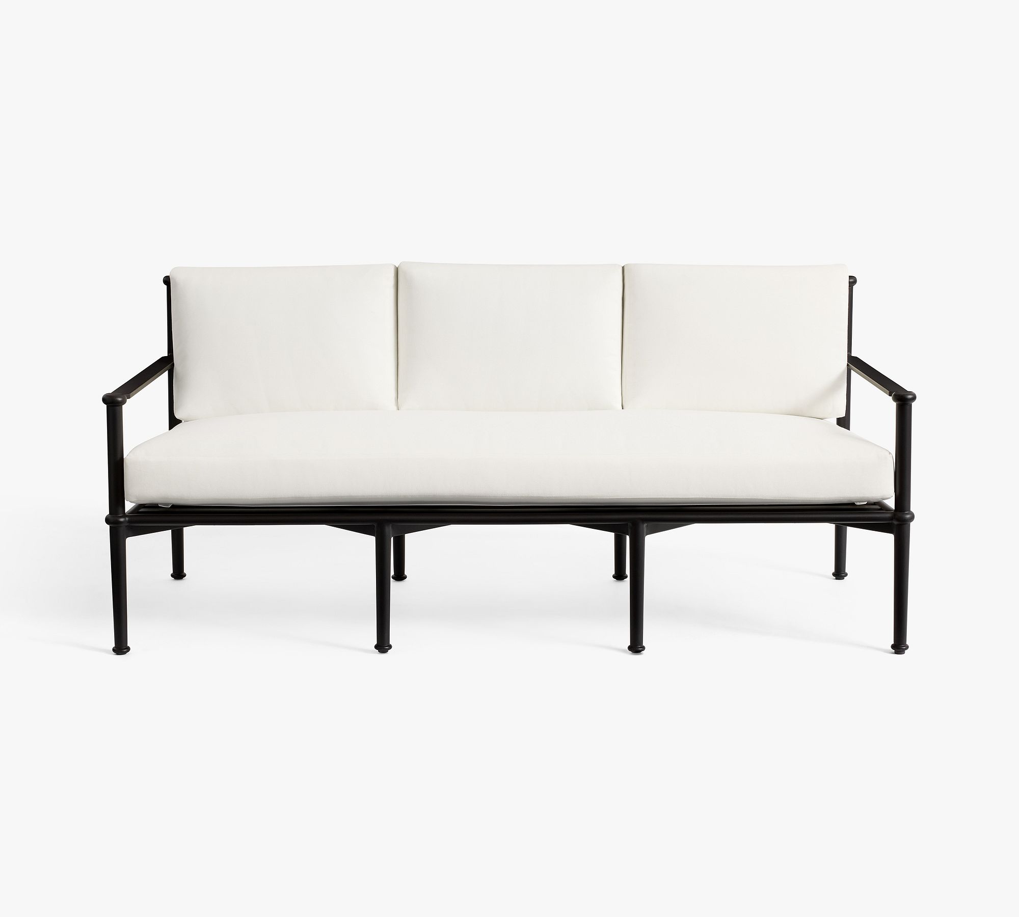 Ellis Metal Outdoor Sofa (76")