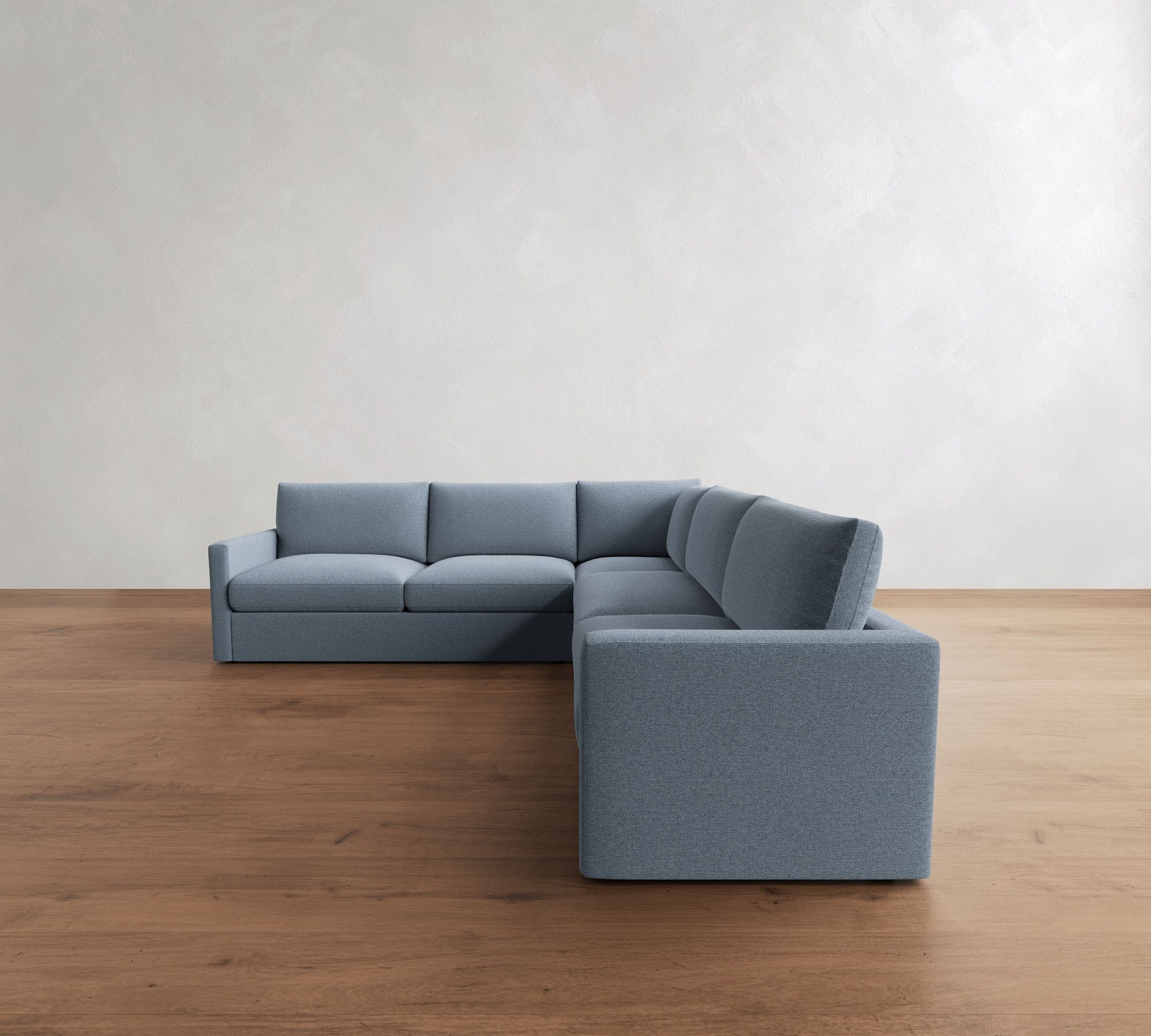Westwood Slim Arm 3-Piece L-Shaped Sectional (118")
