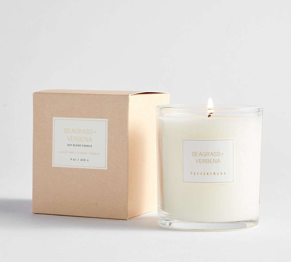 Signature Scent Collection - Seagrass & Verbena - Seagrass & Verbena, Small, 9 oz
