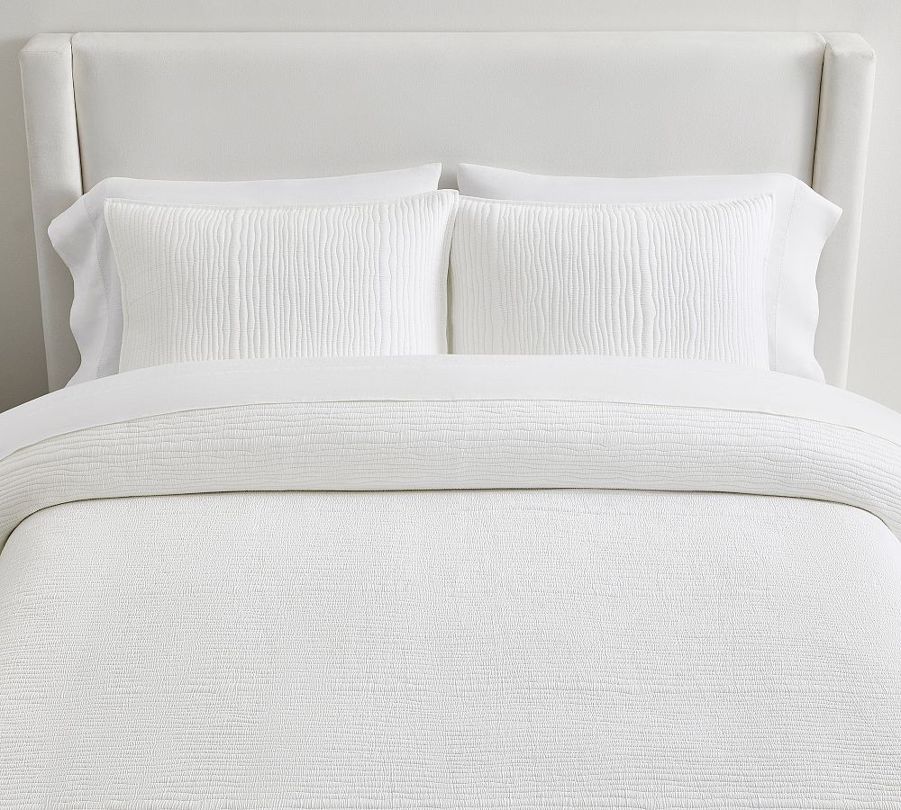 Coastal Washed Quilt - White, King/Cal. King