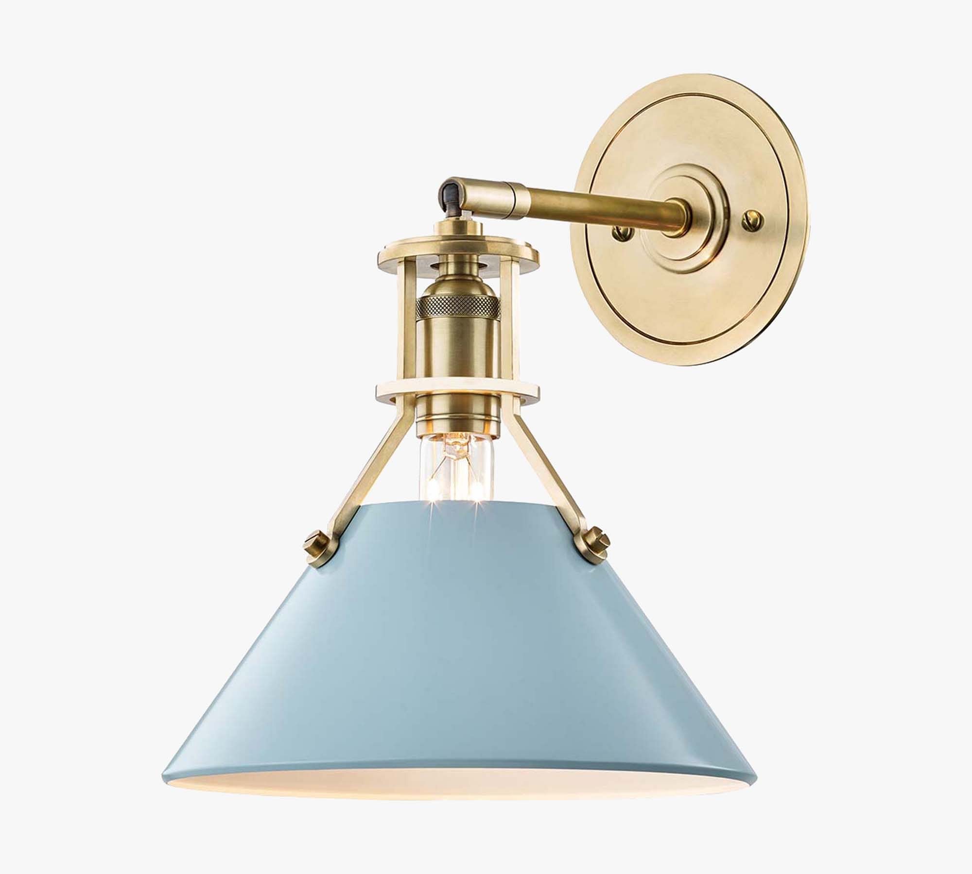 Jocelyn Flared Enamel Sconce (11'')