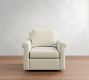 Cameron Modern Roll Arm Swivel Chair