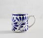 Puebla Porcelain Mugs - Set of 4