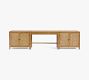 Channing Grand Cane Storage Console Desk (120")