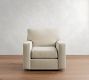 Buchanan Modern Square Arm Swivel Chair